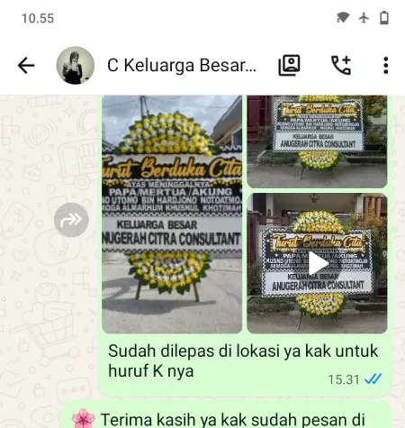 Pengiriman Papan Bunga Duka Jrebeng Lor Kedopok