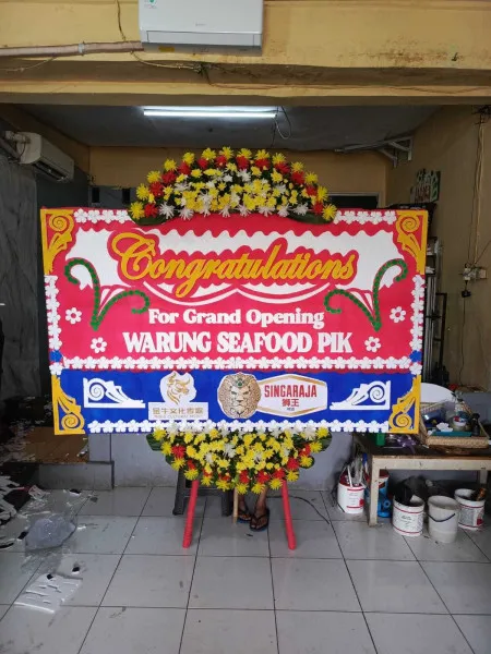 Papan Bunga Ucapan Selamat Jrebeng Lor Kedopok